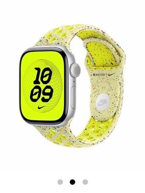 Nike Apple Watch Band - Neon Yellow Colorful Volt Splash Confetti Raimbow